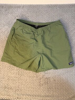 Patagonia Olive Green Men’s Hybrid Shorts